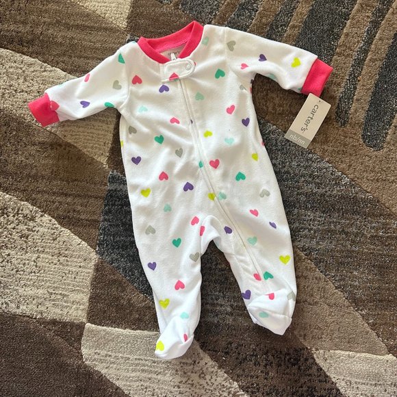 Carter's Soft Heart Onesie (Newborn) - Picture 1 of 4